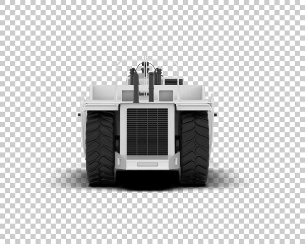 PSD scraper isolated on background 3d rendering illustration
