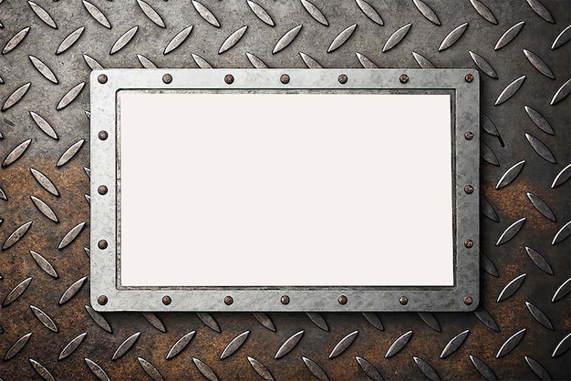 Scratched Metal Logo Mockup