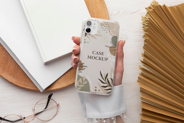 Mockup del dispositivo schermo e custodie