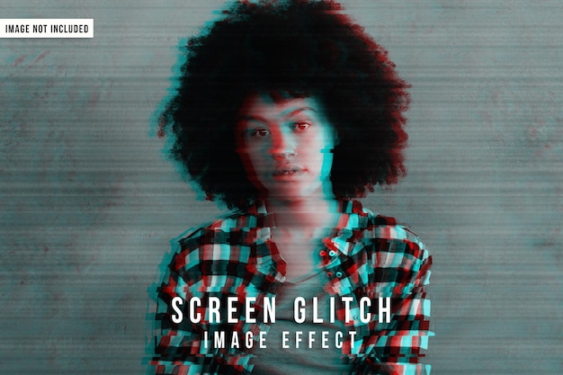 Screen Glitch Image Effect