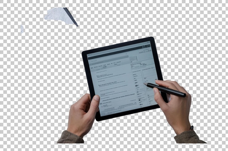 PSD screen mockup