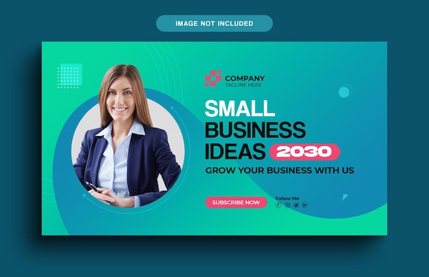 a screen that says small business ideas 2020