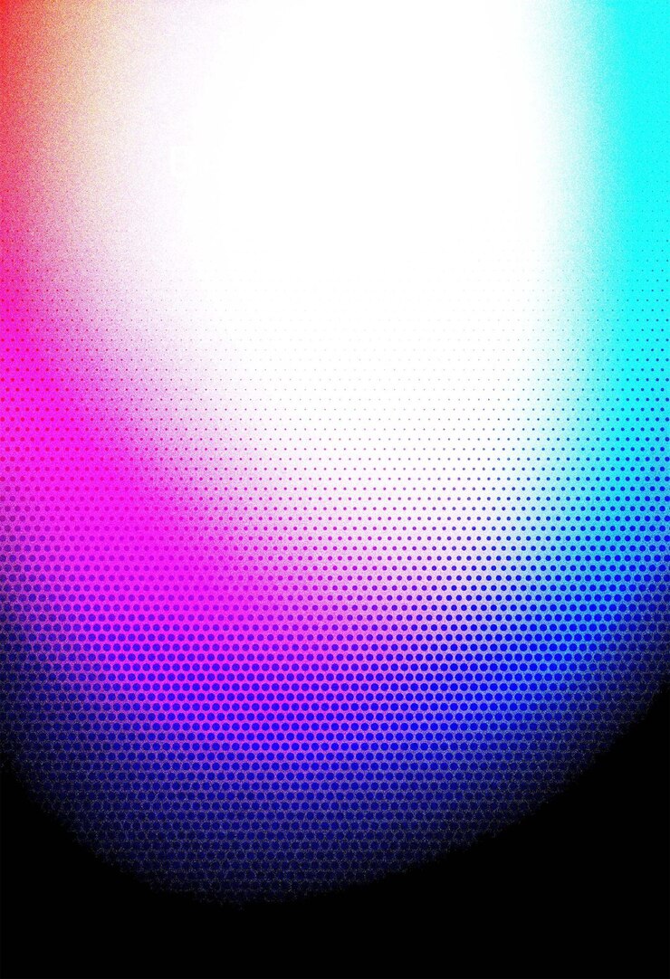 PSD a screen with a colored background with a rainbow colored border