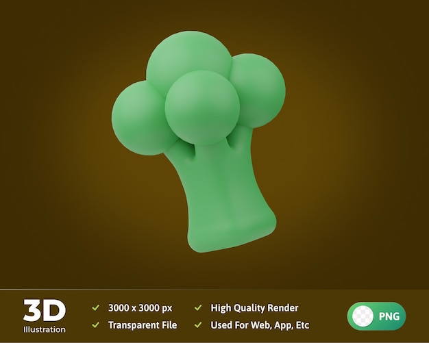 A screenshot of a broccoli with the word " hd " on it.