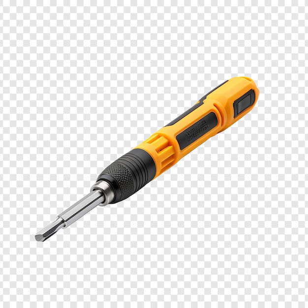 Screwdriver isolated on transparent background