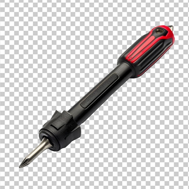 PSD screwdriver isolated on transparent background