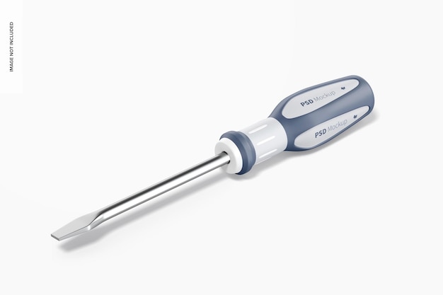 PSD screwdriver mockup