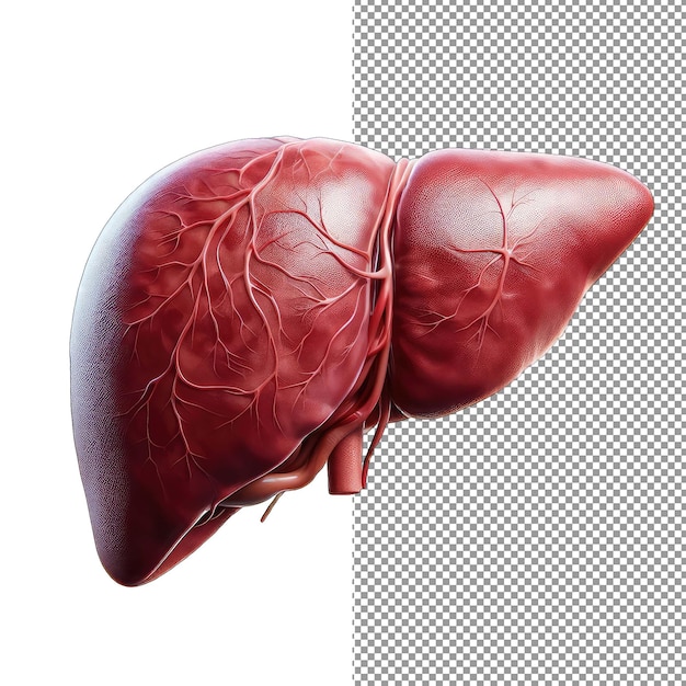 PNG 형식의 조각된 활력 격리된 3D 기관 에센스