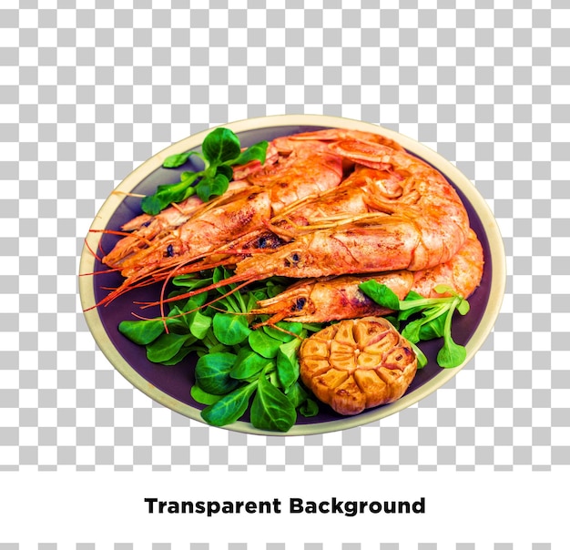 sea food transparent psd