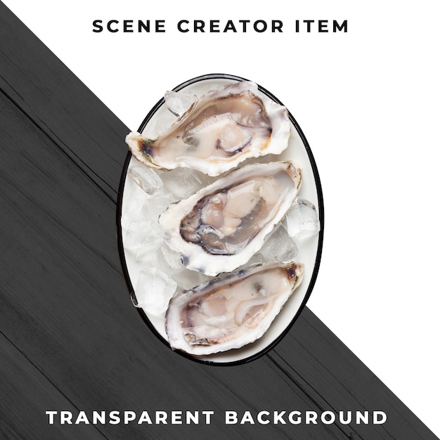 Seafood meal transparent psd