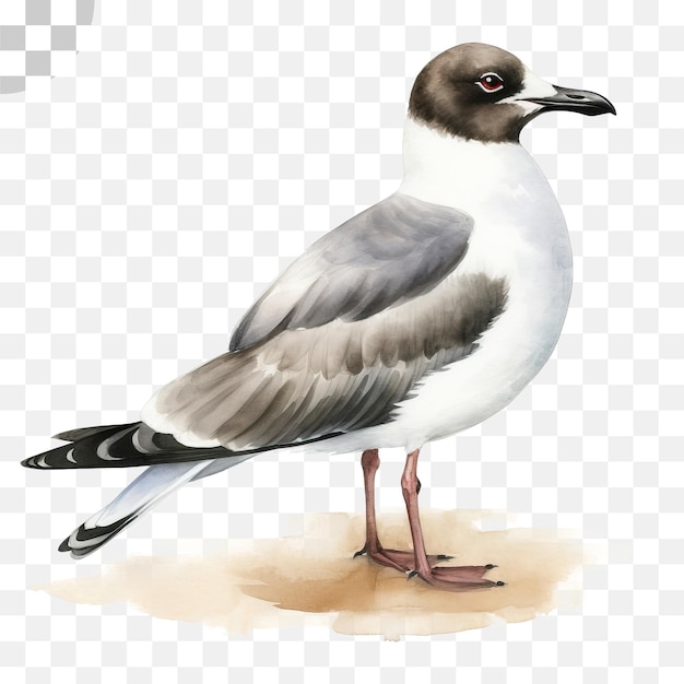 PSD the seagull watercolor painting - seagull png, transparent png