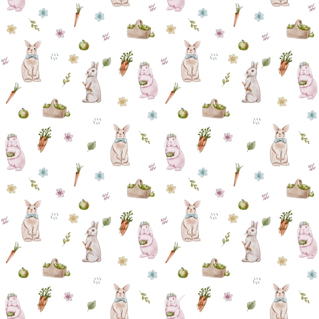 PSD seamless pattern for baby room