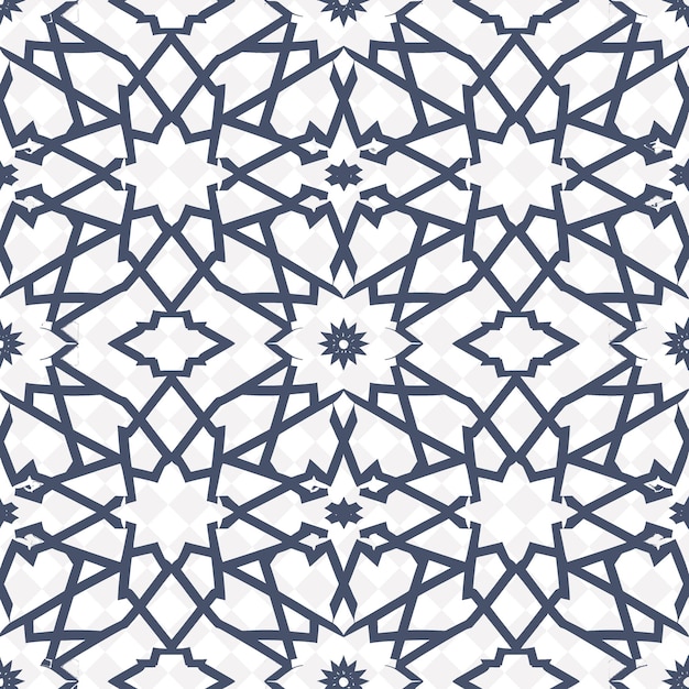 PSD a seamless pattern of blue and white flowers