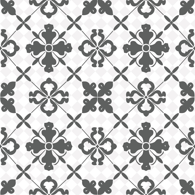 A seamless pattern with a design of a flower