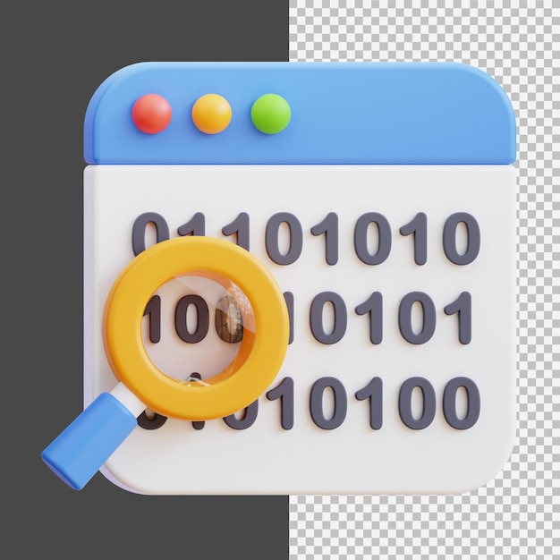 searching through binary code on the web