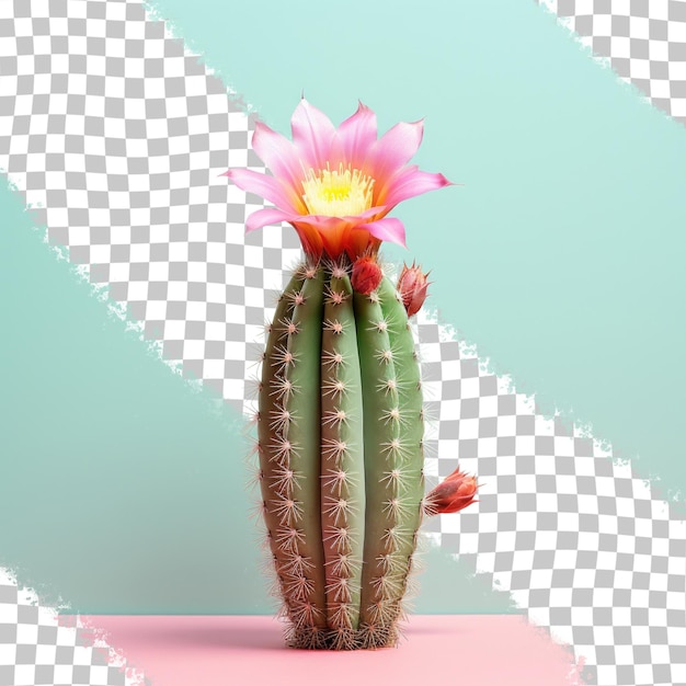 PSD second small cactus transparent background