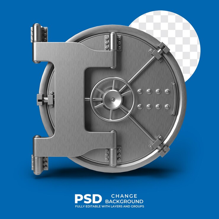 PSD безопасная дверь банковского хранилища