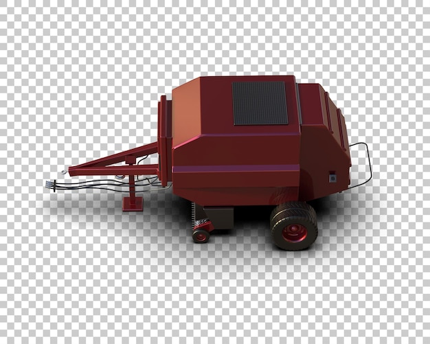 Seeder isolated on background 3d rendering illustration