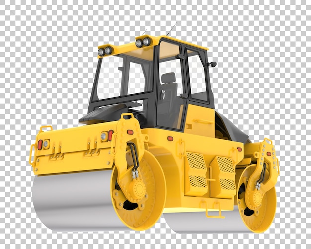 Şeffaf arka plan üzerinde silindir 3d render illüstrasyon