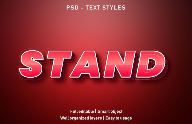 seiso tekstiefektit tyyli muokattava psd