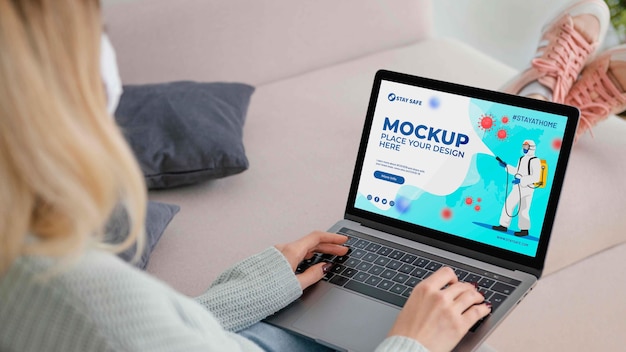 self isolation design mockup