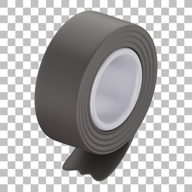 PSD sellotape 3d ilustracja psd