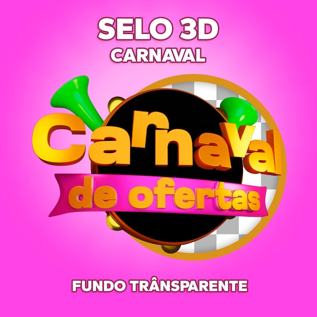 Selo 3d carnevale 2024