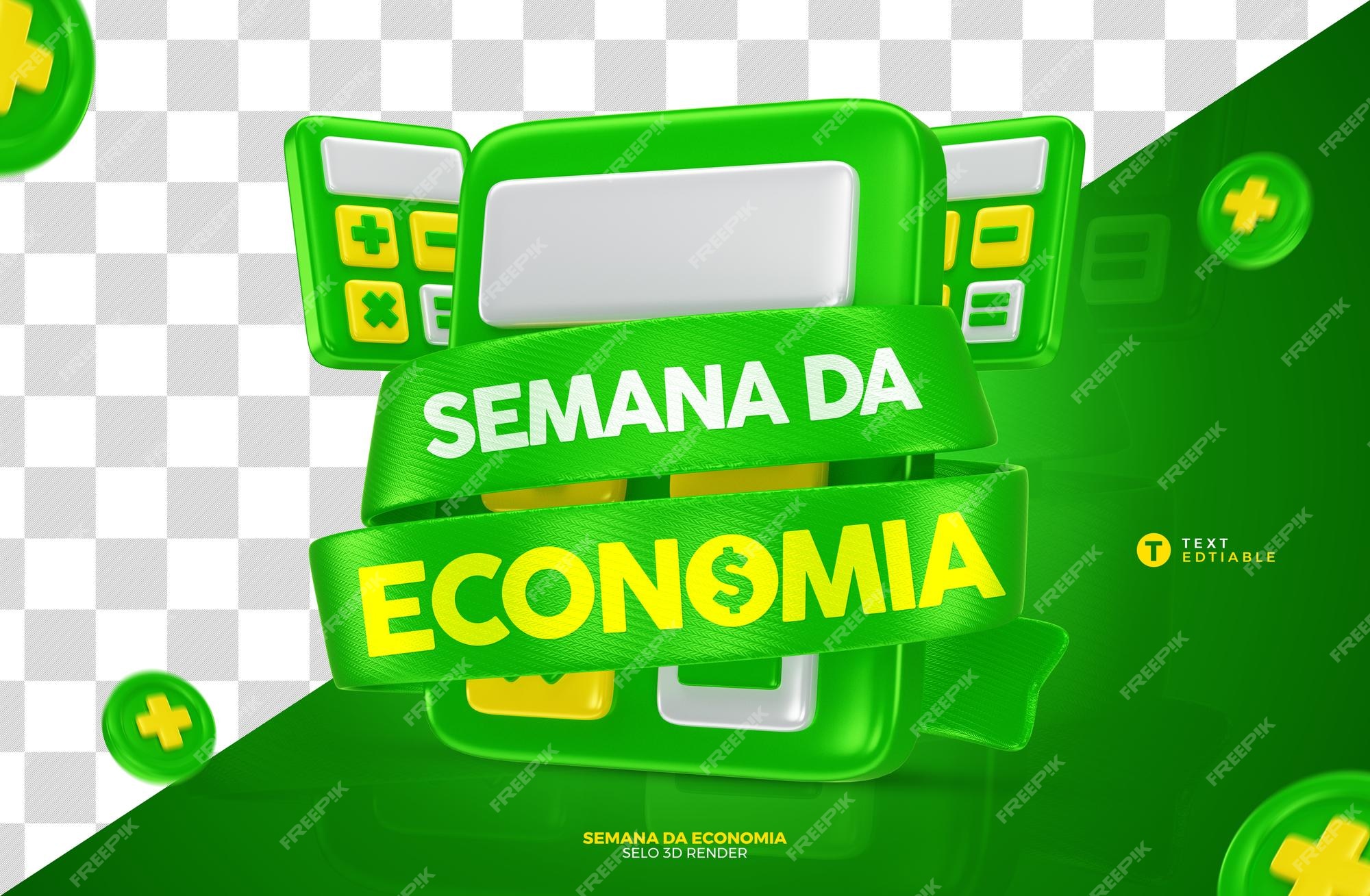 Selo 3d de fim de semana econômico para composição