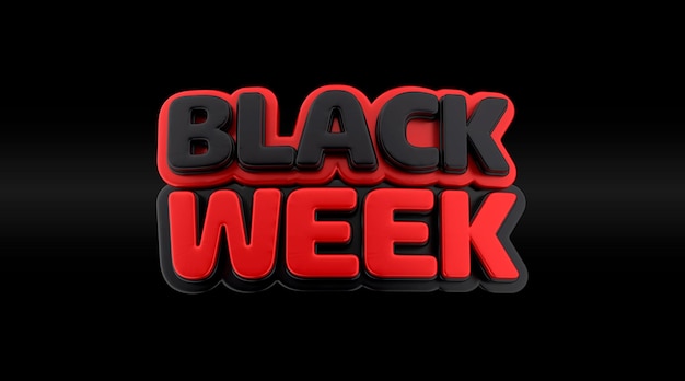 Selo 3D Zwarte Week