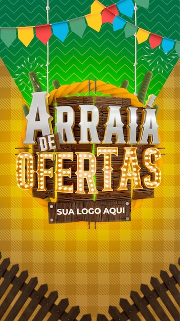 SELO ARRAIA DE OFERTAS PARA VAREJO