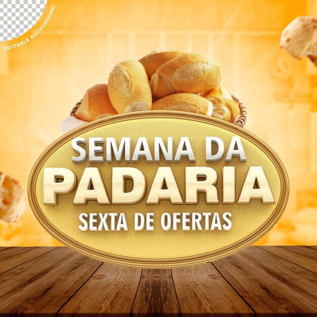 PSD semana da padaria sexta de ofertas