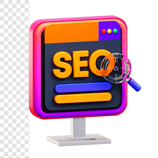 PSD seo 3d