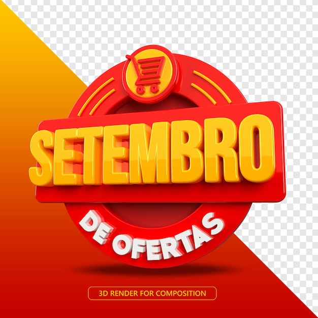 Settembre offerte timbro 3d per il compositing