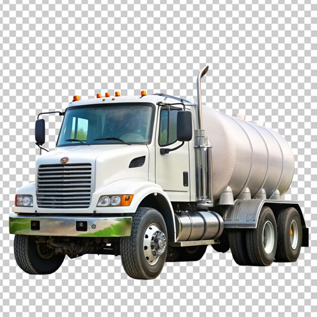 Septic truck transparent background