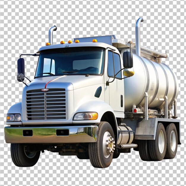 Septic truck transparent background