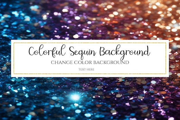 PSD sequin colorful background editable color psd