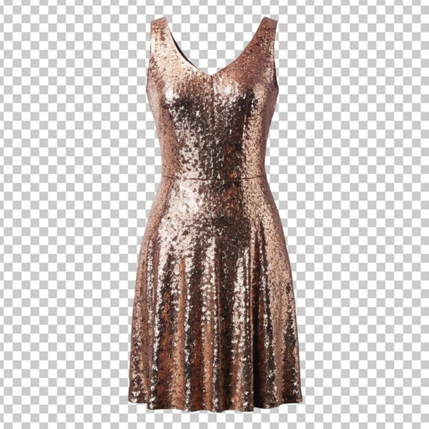 PSD the sequined dress transparent background