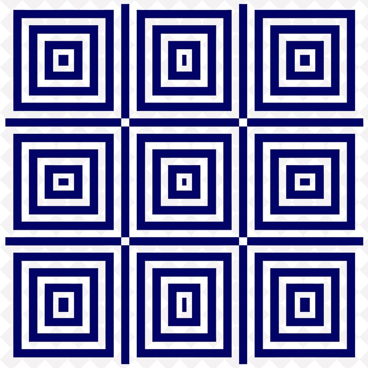 PSD a series of squares that are white and blue