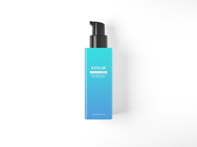 Serum bottle mockup