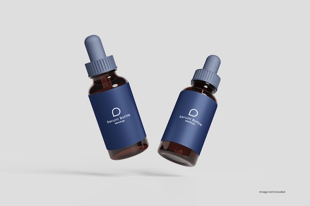 Serum Bottle Mockup