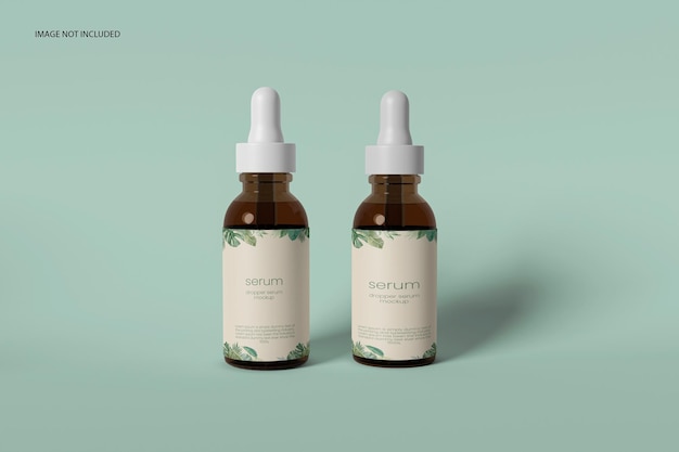 Serum Bottle Mockup