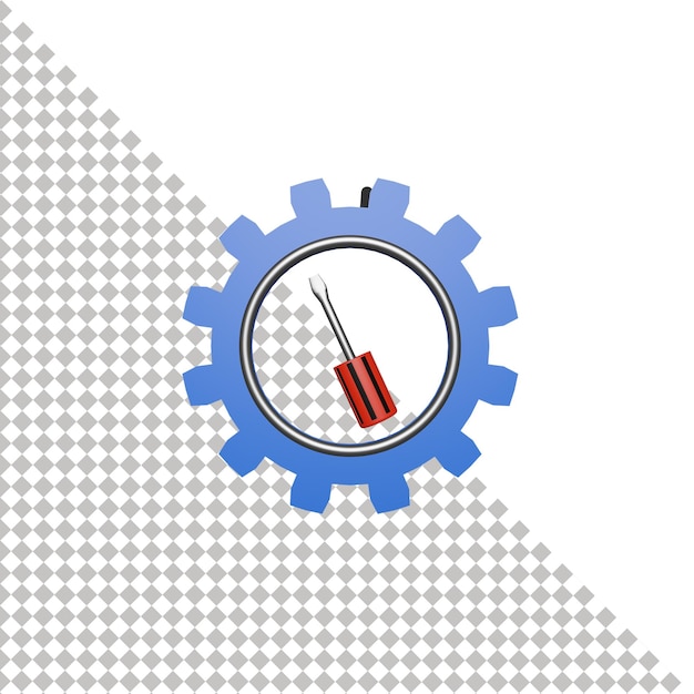 PSD service 3d-pictogram