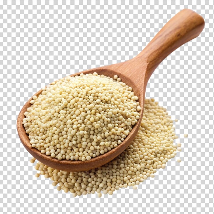 PSD sesame isolated on transparent background