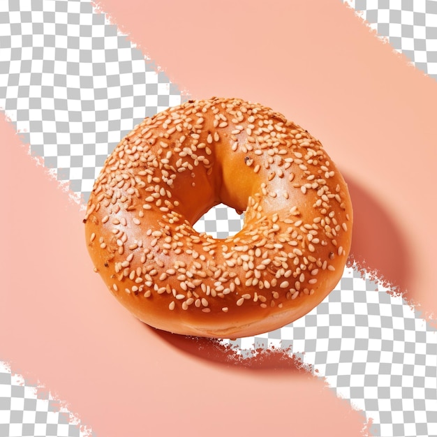 PSD sesame seed bagel