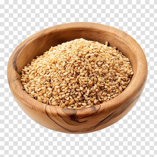 PSD sesame seed on transparent background