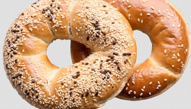 Sesamzaad bagel knapperig en lekker