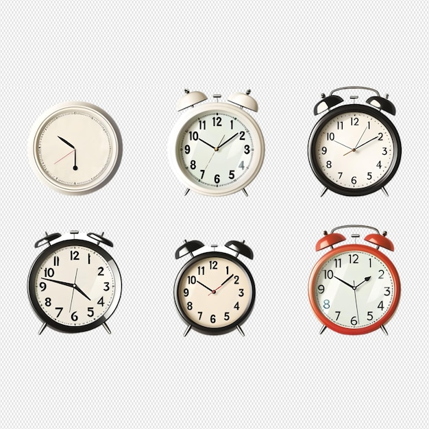 PSD set of clocks