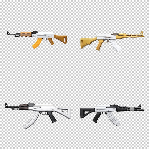 PSD set collection ak47 artificial intelligence generative