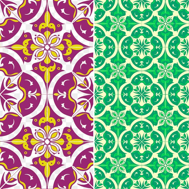 PSD a set of colorful patterns with the year 2012