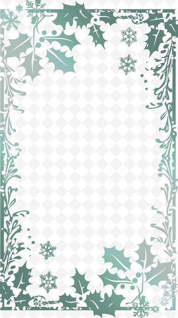 a set of decorative frames with a pattern of stars